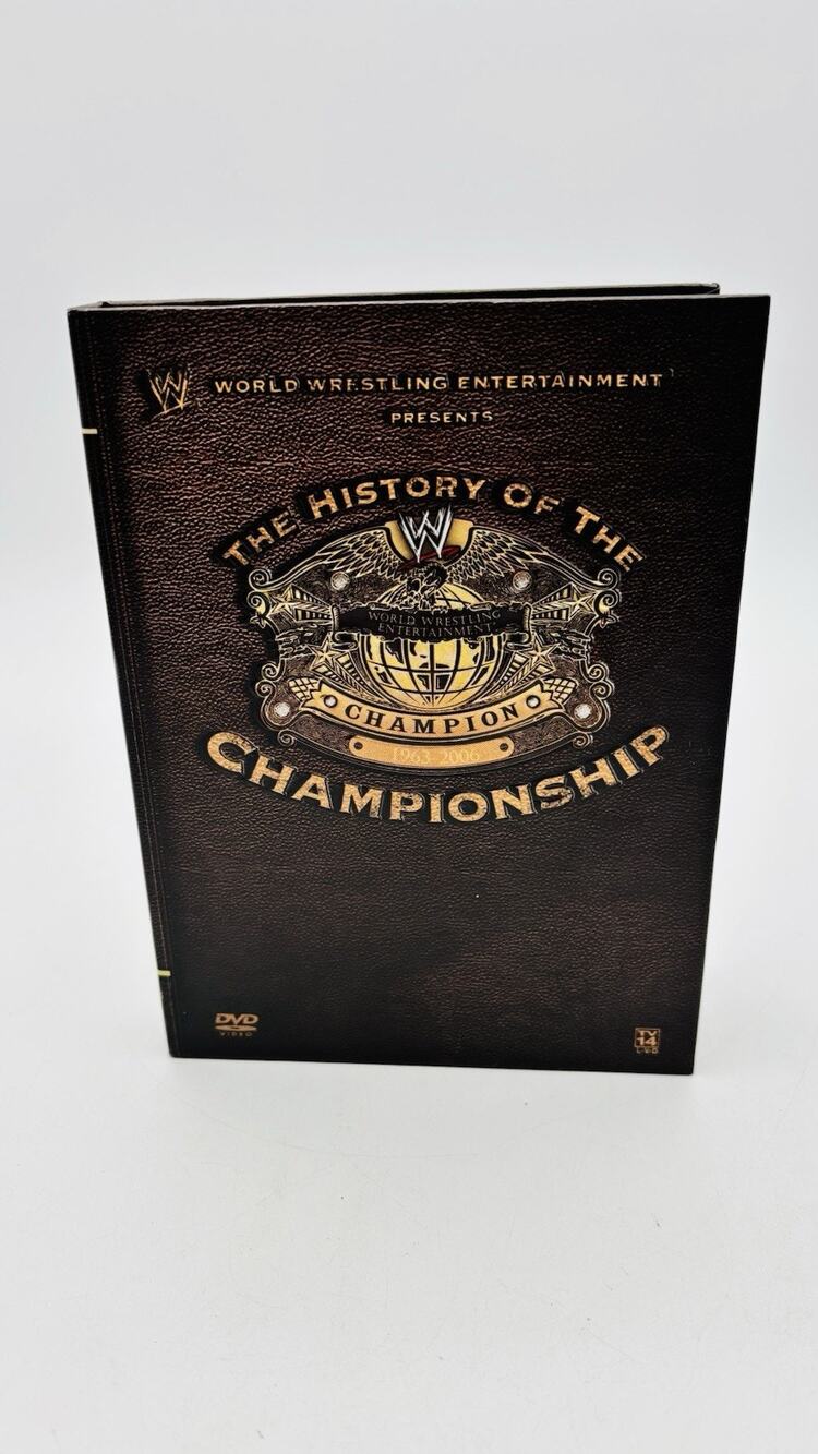 WWE – History of the Championship 3‑Disc DVD Box Set (2006) WWE Collectors Item